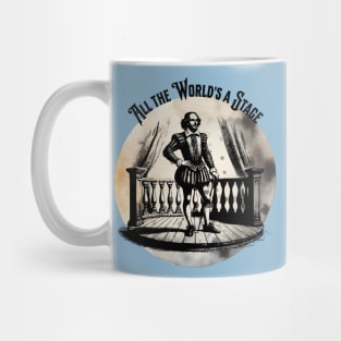 All the world's a stage Shakespeare Mug